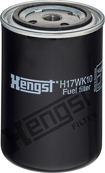 Hengst Filter H17WK10 - Топливный фильтр autospares.lv