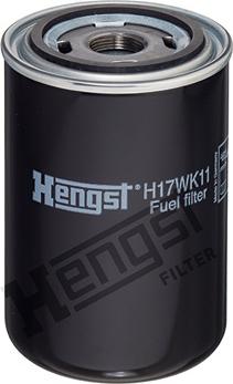 Hengst Filter H17WK11 - Топливный фильтр autospares.lv