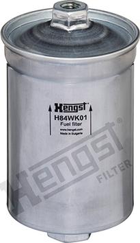 Hengst Filter H84WK01 - Топливный фильтр autospares.lv