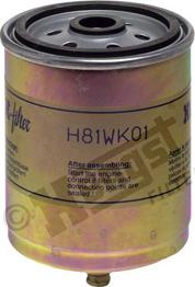 Hengst Filter H81WK01 - Топливный фильтр autospares.lv