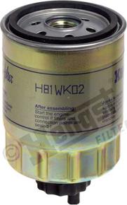 Hengst Filter H81WK02 - Топливный фильтр autospares.lv