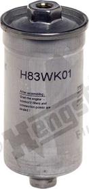 Hengst Filter H83WK01 - Топливный фильтр autospares.lv