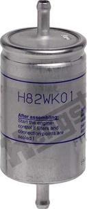 Hengst Filter H82WK01 - Топливный фильтр autospares.lv