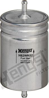 Hengst Filter H82WK02 - Топливный фильтр autospares.lv