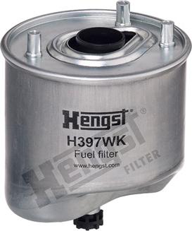 Hengst Filter H397WK - Топливный фильтр autospares.lv