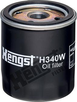 Hengst Filter H340W - Масляный фильтр autospares.lv