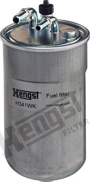 Hengst Filter H341WK - Топливный фильтр autospares.lv