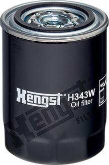 Hengst Filter H343W - Масляный фильтр autospares.lv