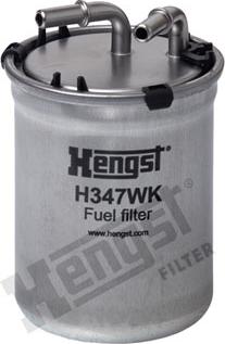 Hengst Filter H347WK - Топливный фильтр autospares.lv