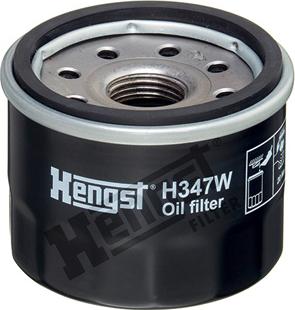 Hengst Filter H347W - Масляный фильтр autospares.lv