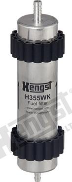 Hengst Filter H355WK - Топливный фильтр autospares.lv