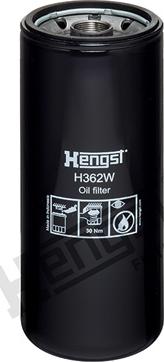 Hengst Filter H362W - Масляный фильтр autospares.lv