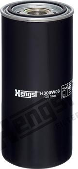 Hengst Filter H300W08 - Масляный фильтр autospares.lv
