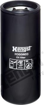 Hengst Filter H300W03 - Масляный фильтр autospares.lv