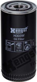 Hengst Filter H303W - Масляный фильтр autospares.lv