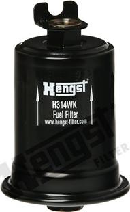 Hengst Filter H314WK - Топливный фильтр autospares.lv