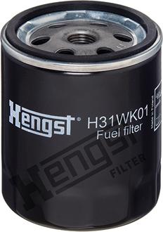 Hengst Filter H31WK01 - Топливный фильтр autospares.lv