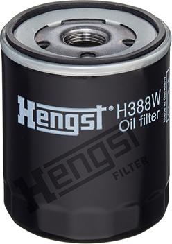 Hengst Filter H388W - Масляный фильтр autospares.lv