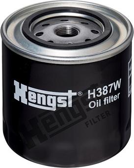 Hengst Filter H387W - Масляный фильтр autospares.lv