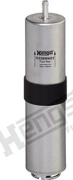 Hengst Filter H339WK01 - Топливный фильтр autospares.lv