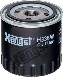 Hengst Filter H335W - Масляный фильтр autospares.lv