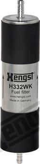 Hengst Filter H332WK - Топливный фильтр autospares.lv