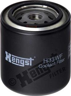 Hengst Filter H33WF - Фильтр охлаждающей жидкости autospares.lv