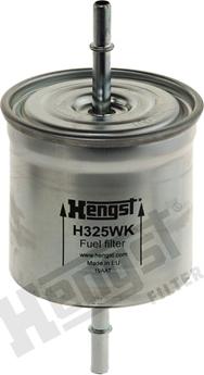 Hengst Filter H325WK - Топливный фильтр autospares.lv