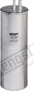 Hengst Filter H327WK - Топливный фильтр autospares.lv