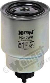 Hengst Filter H240WK - Топливный фильтр autospares.lv