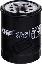 Hengst Filter H24W06 - Масляный фильтр autospares.lv