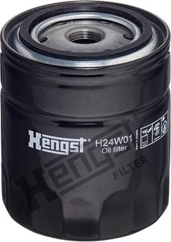 Hengst Filter H24W01 - Масляный фильтр autospares.lv