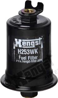 Hengst Filter H253WK - Топливный фильтр autospares.lv