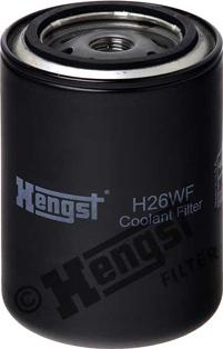 Hengst Filter H26WF - Фильтр охлаждающей жидкости autospares.lv