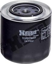 Hengst Filter H205W01 - Масляный фильтр autospares.lv