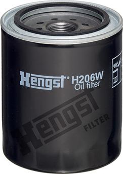 Hengst Filter H206W - Масляный фильтр autospares.lv