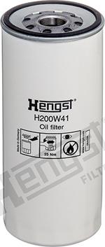 Hengst Filter H200W41 - Масляный фильтр autospares.lv
