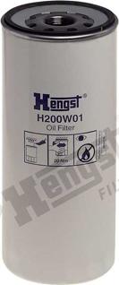 Hengst Filter H200W01 - Масляный фильтр autospares.lv