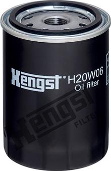 Hengst Filter H20W06 - Масляный фильтр autospares.lv