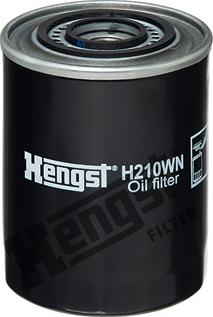 Hengst Filter H210WN - Масляный фильтр autospares.lv