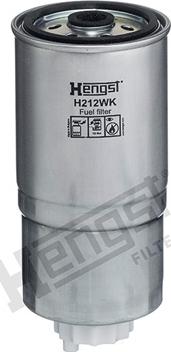 Hengst Filter H212WK - Топливный фильтр autospares.lv
