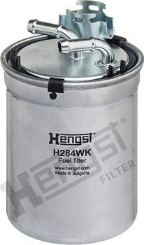 Hengst Filter H284WK - Топливный фильтр autospares.lv