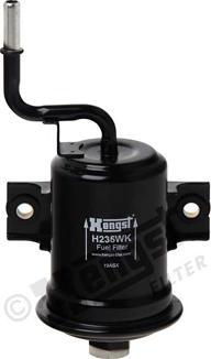 Hengst Filter H235WK - Топливный фильтр autospares.lv