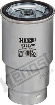 Hengst Filter H232WK - Топливный фильтр autospares.lv
