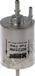 Hengst Filter H225WK - Топливный фильтр autospares.lv