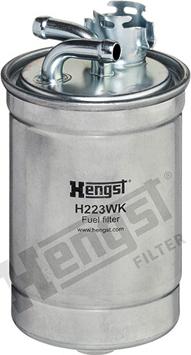 Hengst Filter H223WK - Топливный фильтр autospares.lv