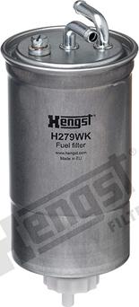 Hengst Filter H279WK - Топливный фильтр autospares.lv