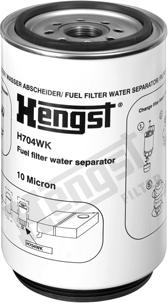 Hengst Filter H704WK - Топливный фильтр autospares.lv