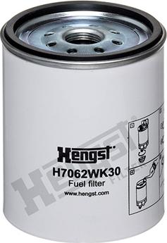 Hengst Filter H7062WK30 - Топливный фильтр autospares.lv