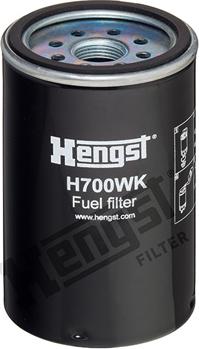 Hengst Filter H700WK - Топливный фильтр autospares.lv